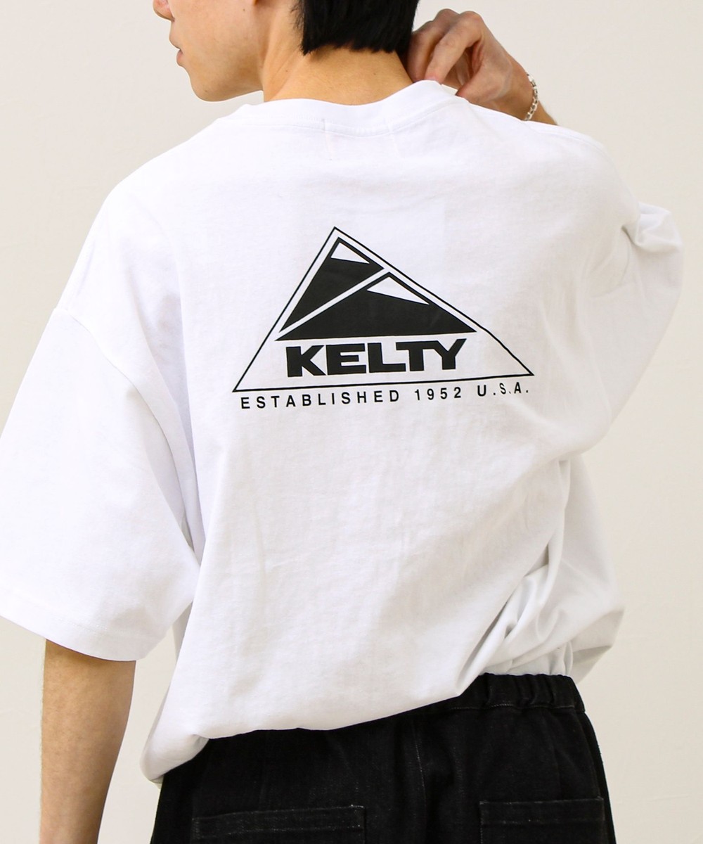 【KELTY×GLOSTER】別注 バックロゴプリントT