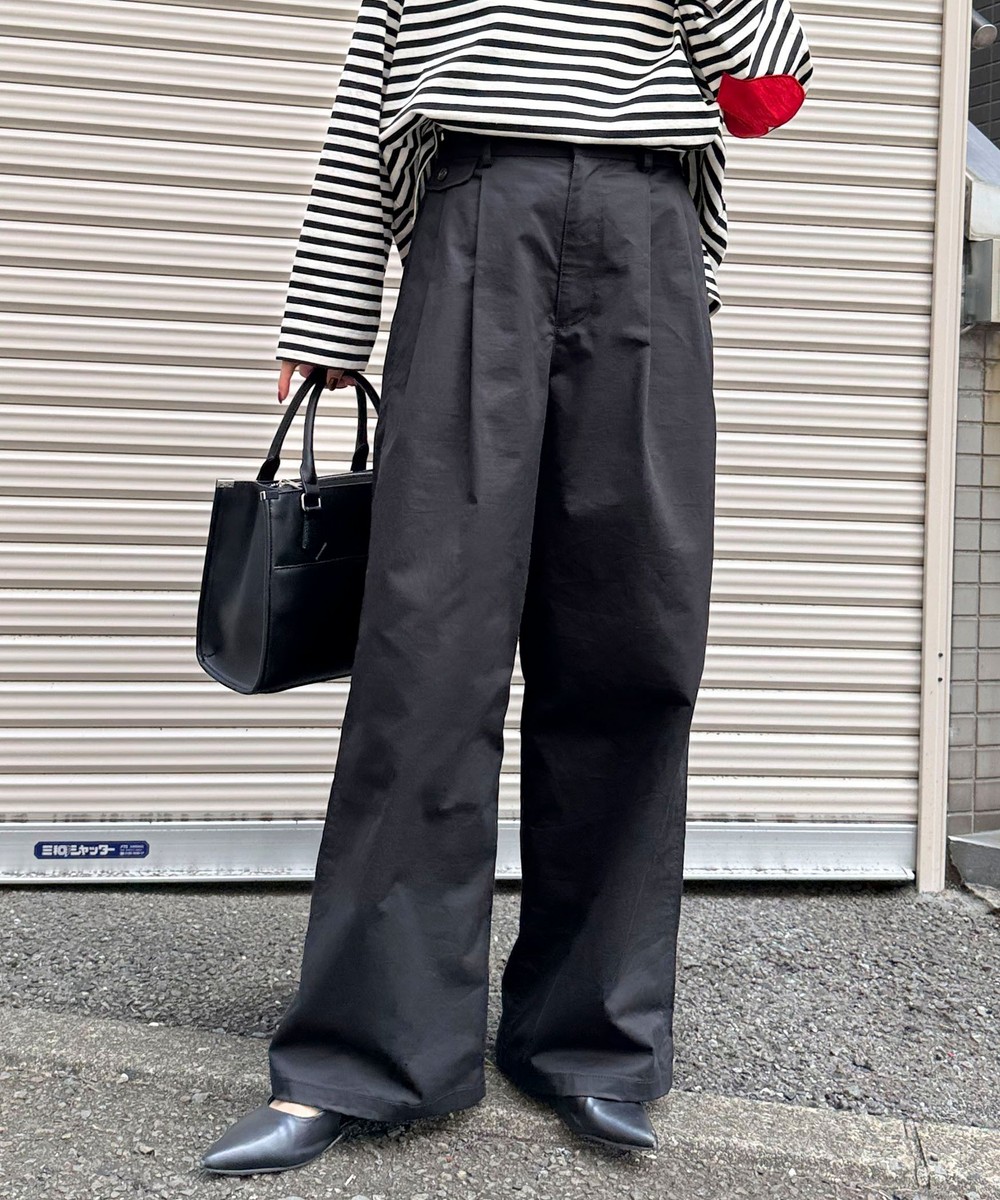 ボリュームデザインチノパンツ