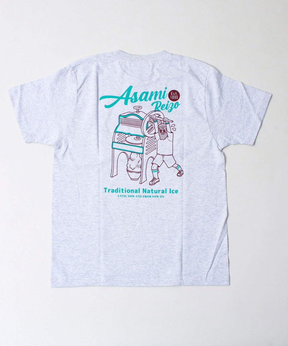 【Duckster×阿左美冷蔵】コラボ かき氷機Tシャツ ユニセックス