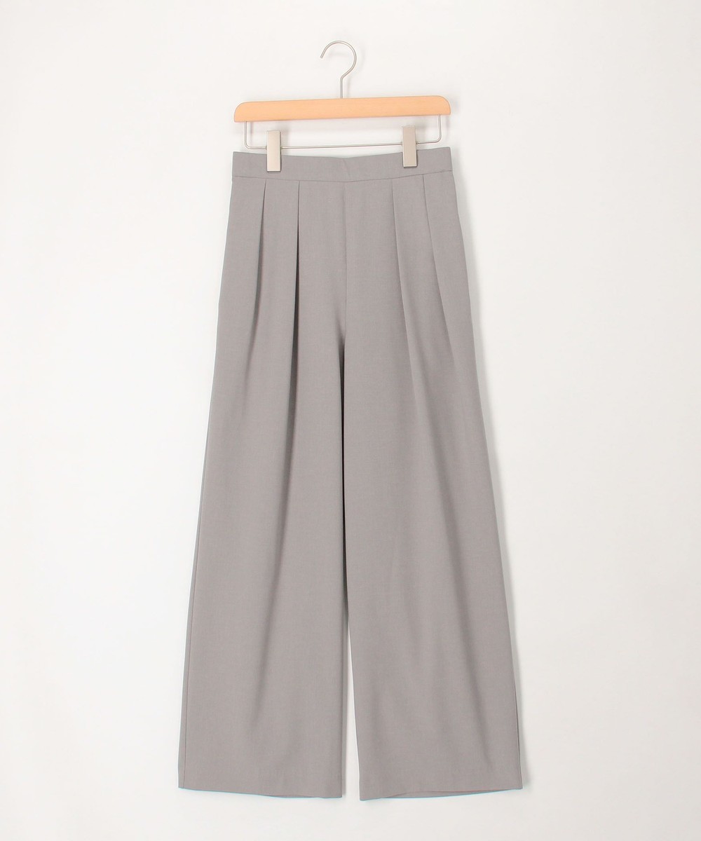 強撚ライトツイルストレッチツータックパンツ