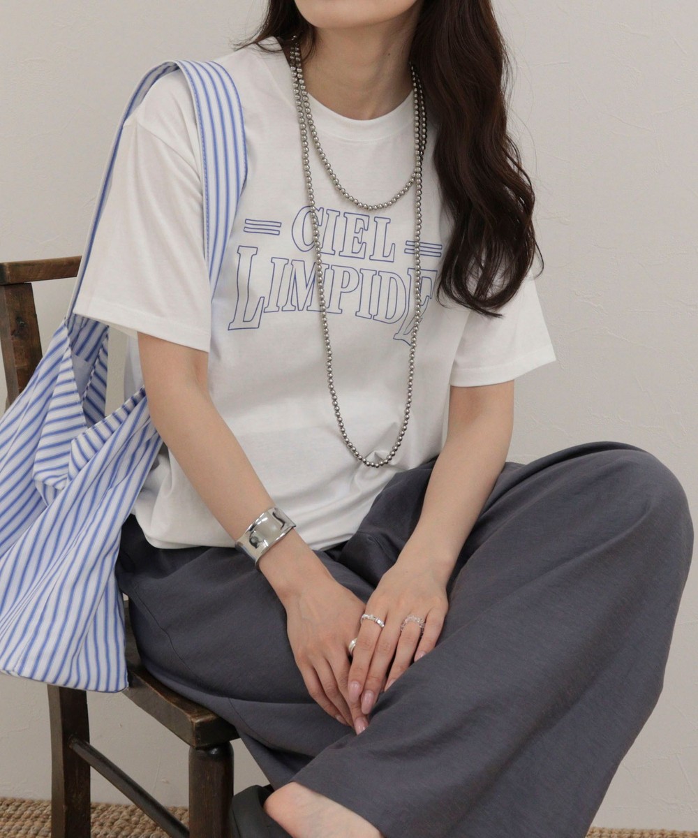 アウトラインロゴＴシャツ