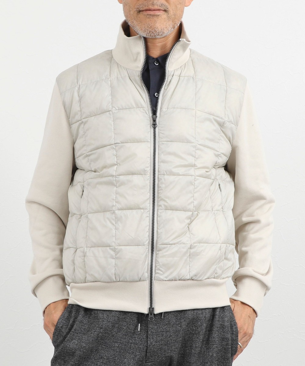 【TAION/タイオン】別注 スウェットコンビ ハイネックダウンJK 26AW