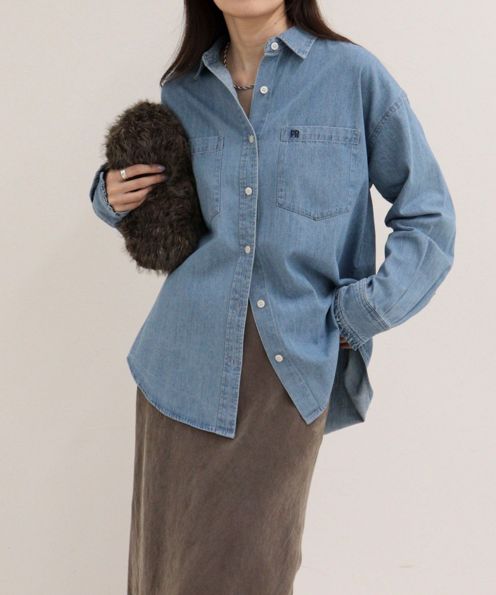 BASIC FRデニムシャツ
