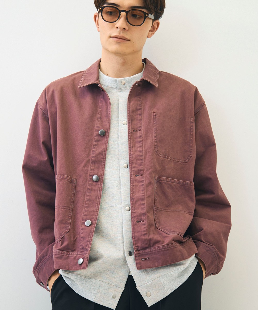 ［WEB限定 TIME SALE！］【ユニセックス対応】ヴィンテージツイル ショートカバーオール