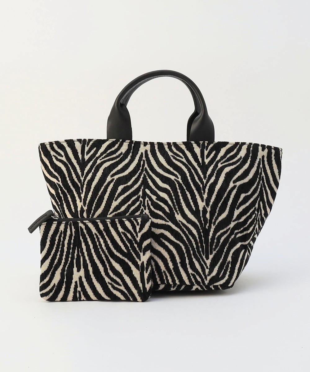 LEATHER HANDLE JQ TOTE