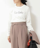 《防水・防汚・防油》トリプルケア ロゴプリントプルオーバー