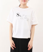 オーガニックコットン ロゴプリントTシャツ