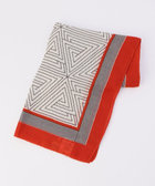 薄手プリントスクエアストール