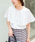 ohga タフタブラウス CAPE BLOUSE | OHGA