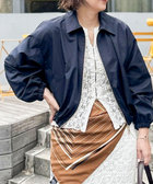 ウォッシャブルツイルライトジップアップブルゾン