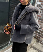 エコファー×ムートンジャケット