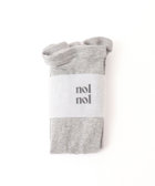 【nolnol/ノルノル】静電気防止加工コットンタイツ