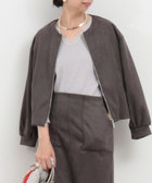 マシュマロスエードブルゾン