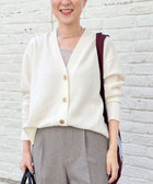5ＧノアリスゆったりVニットカーディガン