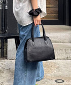 FR台形レザーバッグ