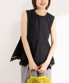 【MARILYN MOON/マリリーンムーン】2WAY handkerchief hem blouse