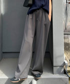 値下fredy repit 麻リネンワイドイージーパンツ ノーリーズフレディ４枚 シルキーリネンイージーパンツ（5-0021-3-29-001）｜fredy emue