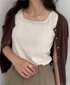 ラメニットタンクトップ