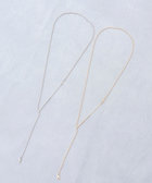 【grâce grace/グラスグラス】ロングフックボールアレンジネックレス