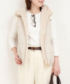 ファイングロス×ファー リバーシブルベスト