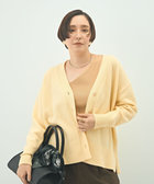 5ＧノアリスゆったりVニットカーディガン