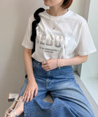 "DEBUT"プリントTシャツ