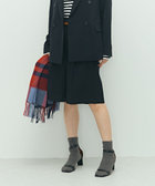 ［WEB限定 SPECIAL PRICE！］《セットアップ対応》ウォッシャブルウール調ストレッチハーフパンツ