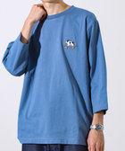 【GLOSTER/グロスター】デジブル 七分袖Tシャツ ドット刺繍