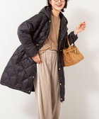 【TAION/タイオン】別注ミドル丈Aラインフードダウン