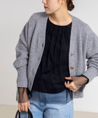 ウォッシャブルチュールレイヤード2WAYブラウス