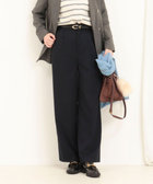 ワンタックセミワイドパンツ