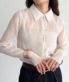 シアープリーツシャツ