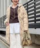 【TAION/タイオン】別注ミドル丈Aラインフードダウン