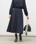 ウォッシャブル2WAYストレッチフレアスカート