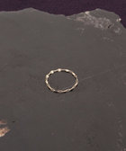 ［WEB限定 SPECIAL PRICE！］【grâce grace/グラスグラス】 10Kペタルチェーンリング-S【NOLLEY'S sophi director☆和田別注アイテム】