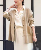 《手洗い可能》総針ビックVネックカーディガン