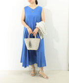 美品✨【NOLLEYS】麻調シアー2WAYパネルフレアワンピース NOLLEY'S｜麻調シアーボイルバンドカラーワンピース | Rakuten