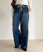 ドロストデニムパンツ