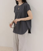 【UVカット/接触冷感】フレンチロゴＴシャツ