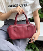 FR横長レザーボストンバッグ