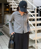 【haru企画】フレアスリーブシャツカーディガン