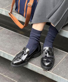 【松葉☆別注アイテム】キルトタッセルローファー