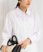 ウォッシャブルレイヤード2WAYカラーシャツ