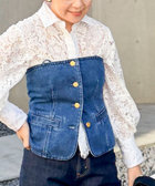 【RM denim】2WAYデニムビスチェ