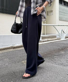 ウエストレイヤードイージーパンツ