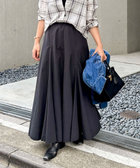 2nd NOLLEY'S　ウォッシャブルヴィンテージタフタマチ入りマキシスカート NOLLEY'S｜【追加】【WEB&一部店舗限定色あり】ウォッシャブル