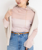 ウォッシャブルシアーオーガンジータートルネック