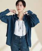 追加7回】【RM denim】フリルギャザーデニムブラウス(4-0038-6 追加7回】【RM denim】フリルギャザーデニムブラウス(4-0038-6