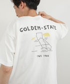 【BARNS OUTFITTERS】別注 MAP GOLDEN STATE プリントTシャツ 26SS