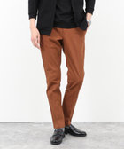 《ビジカジ対応》コットンカルゼ裏微起毛ストレッチスリムフィット 25AW